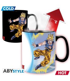 Tasse Dragon Ball Z - Goku VS Buu (Thermoeffekt)