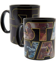 Tasse Star Wars - Charakter-Logo (hitzeempfindlich)