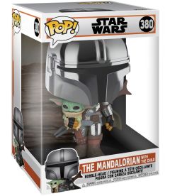 Funko Pop! Star Wars The Mandalorian - The Mandalorian With The Child (25 cm)