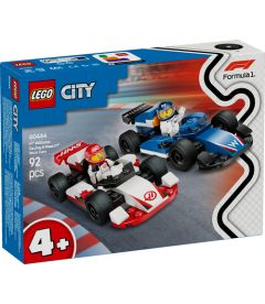 Lego City - F1 Williams Racing und Haas F1 Rennautos