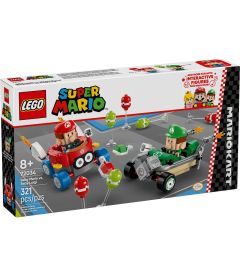 Lego Super Mario - Mario Kart - Baby Mario Vs Baby Luigi