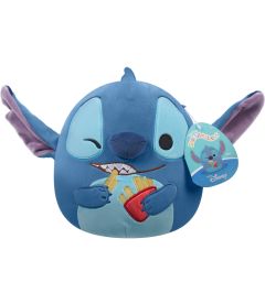 Pluesch Squishmallows Disney - Stitch con patatine (25 cm)