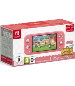 Nintendo Switch Lite (Koralle) + Animal Crossing New Horizons