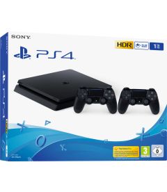 PS4 1TB Slim + 2 DualShock 4 (D Chassis)