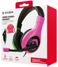 Wired Stereo Headset (Lila Und Grun, Switch, Oled, Lite)