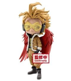 Q Posket My Hero Academia - Hawks (Versione A, 14 cm)