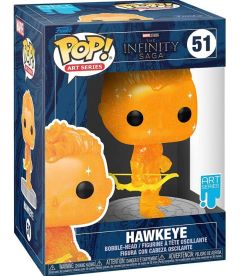 Funko Pop! The Infinity Saga - Hawkeye (Art Series, 9 cm)