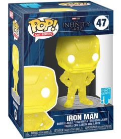 Funko Pop! The Infinity Saga - Iron Man (Art Series, 9 cm)