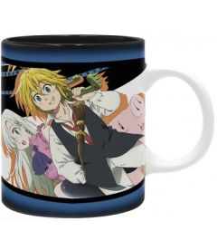 Tasse The Seven Deadly Sins - Meliodas, Elizabeth & Hawk