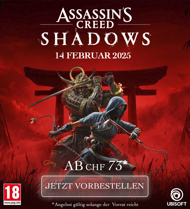 Assassin's Creed Shadows preorder now!