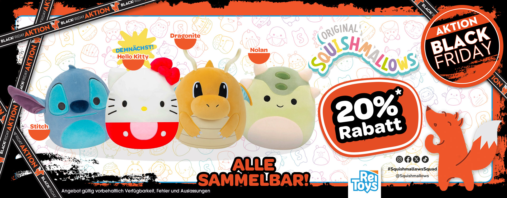 Black Friday - Squishmallows Angebote!