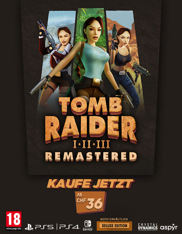 Tomb Raider 1-3 Remastered Starring Lara Croft jetzt kaufen!