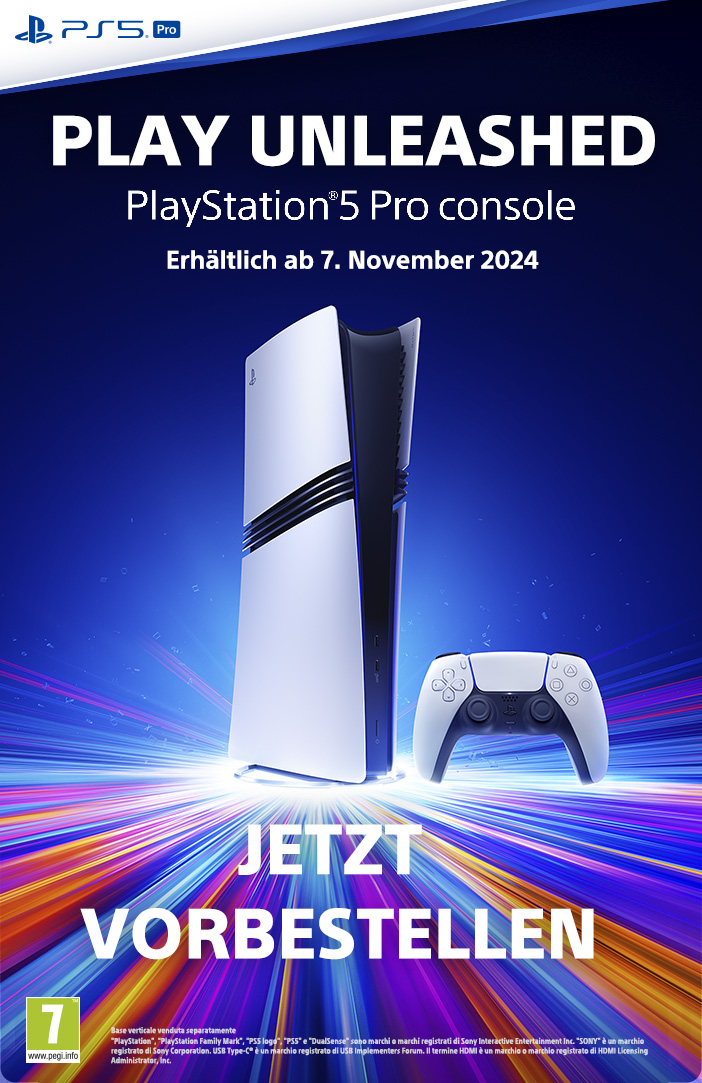 PS5 Pro jetzt vorbestellen!