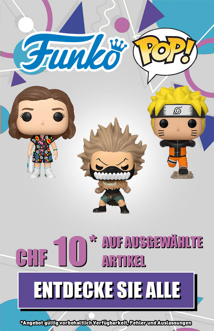 Entdecke viele Funko Pops für nur 10chf!